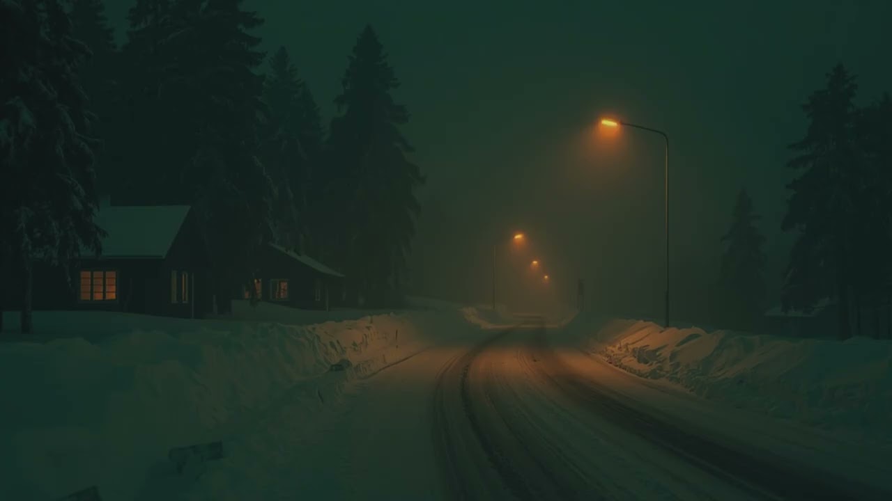 𝚒𝚝𝚜 𝟹𝚊𝚖, 𝚐𝚘 𝚝𝚘 𝚋𝚎𝚍... - deep ambient, snowfall, music for sleep.