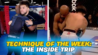 Henry Cejudo Teaches Demetrious Johnson "The Inside Trip": Technique Of The Week Wealth