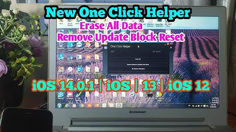 New Bypass iCloud iOS 14.0.1 With One Click Helper Remove Update&Remove Reset | ios 14 |13 |12
