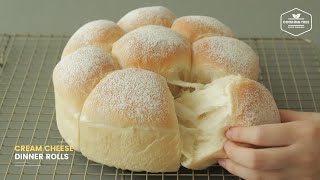 크림치즈 밀크롤 (모닝빵) 만들기 : Soft and Fluffy Cream cheese Dinner Rolls (Milk Bread) Recipe | Cooking tree screenshot 5