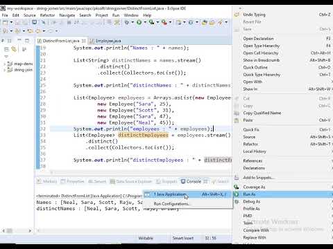 How to get distinct values from List Java 8