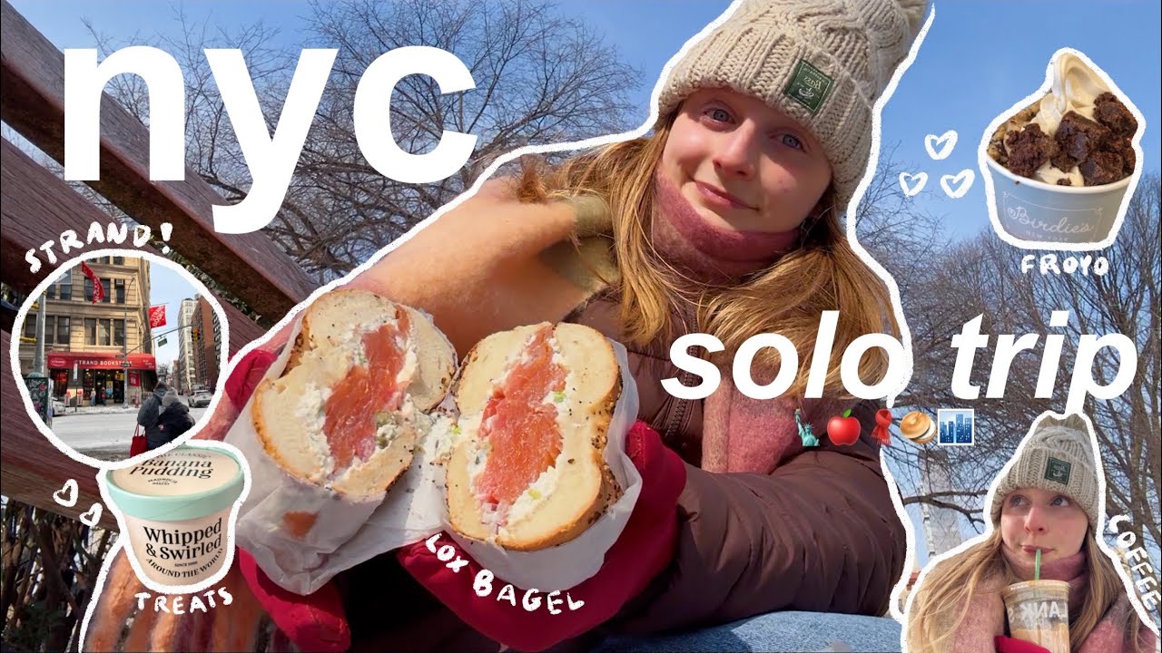 Моя первая самостоятельная поездка в Нью-Йорк! ❤️🗽🥯