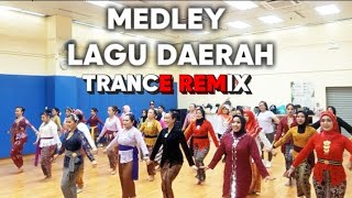 TARI KREASI NUSANTARA / MEDLEY LAGU DAERAH / TRANCE REMIX / Mona & Friends 