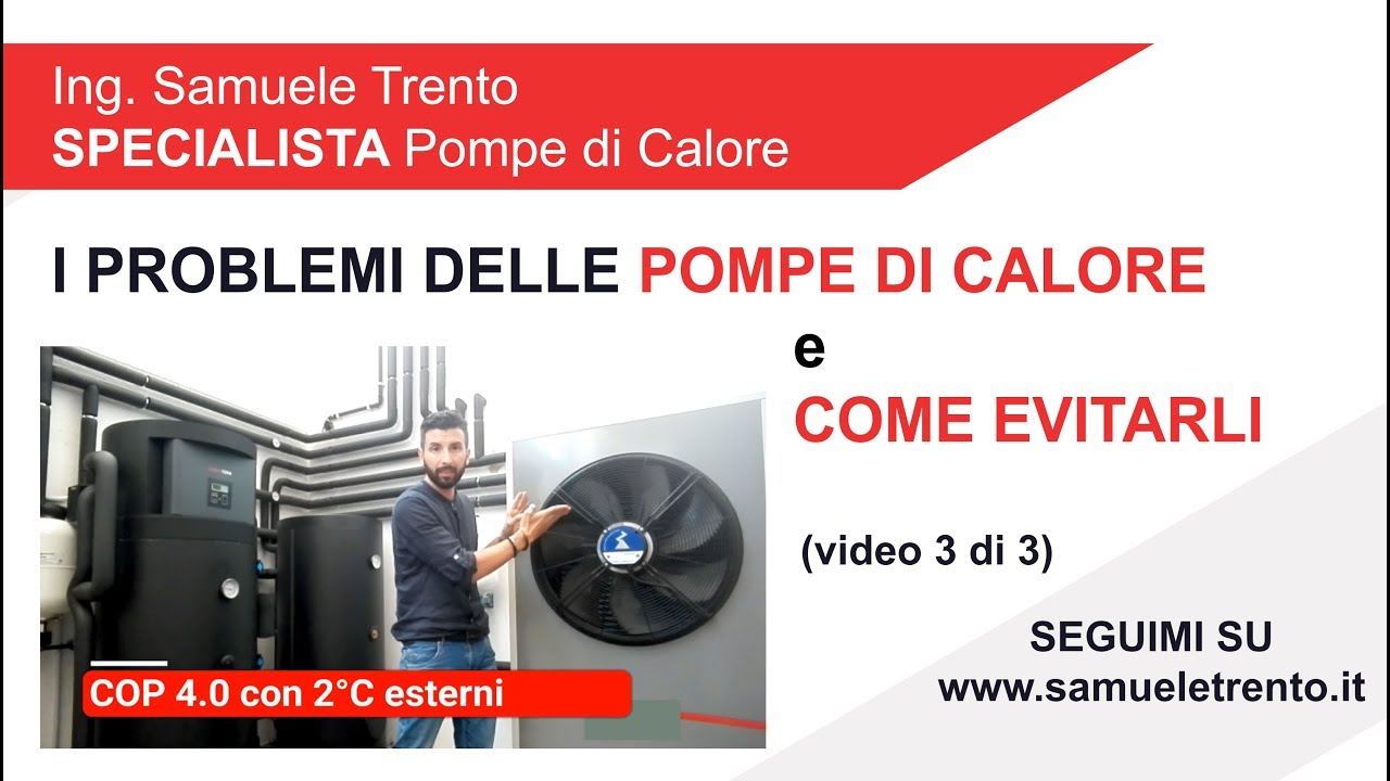 Funzionamento pompa di calore aria acqua per riscaldamento [video 3 ... Riscaldamento pompa di calore aria acqua