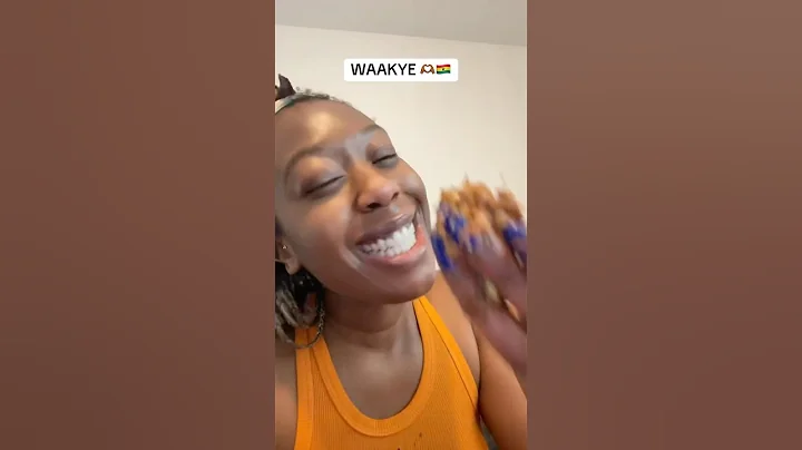 Ghana food is best!🇬🇭 Waakye or jollof?👀 #ghanafuo #eighanafuo #ghanafood #waakye #jollofrice