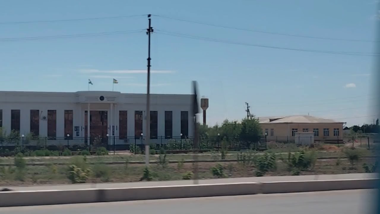 Чимбай. Улицы Чимбая. Август 2022