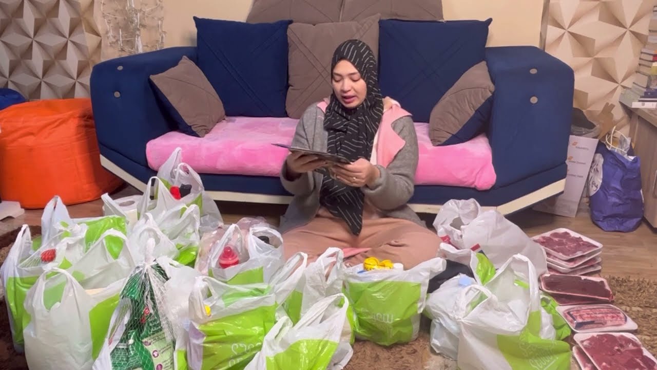 مشتريات البيت اللي بسببها خلاني اعيط والميزانيه خرمت منه خالص