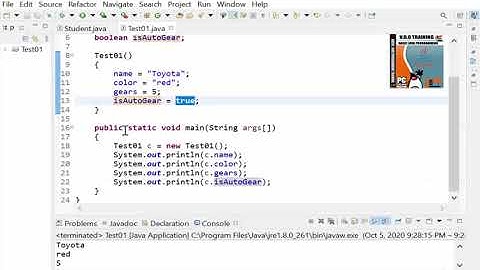 ทำความรู้จักการกำหนดค่าให้ constructor JAVA