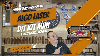 The Algo Laser DIY KIT MINI Laser Engraver:  #laser #woodworking