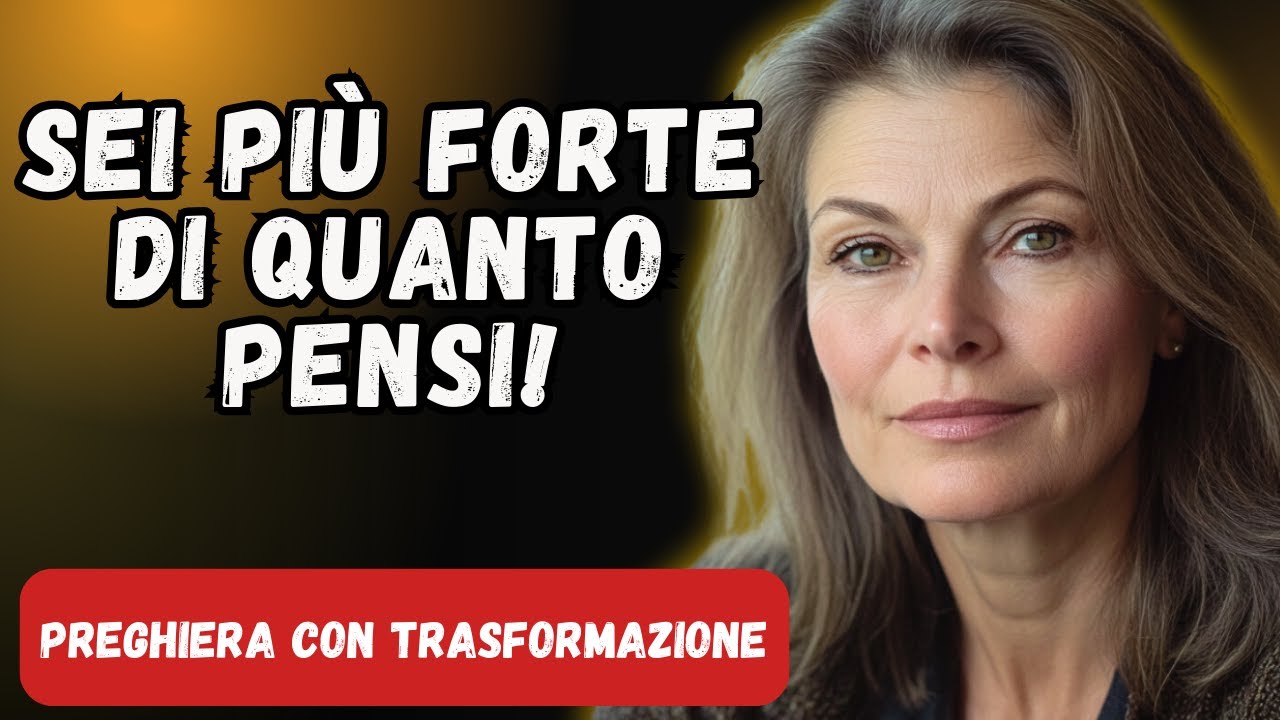 Trasforma la Tua Lotta in Vittoria L'Amore di Dio è la Tua Forza! - YouTube