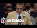 Joe "Cool" Montana Hall of Fame Speech | NFL Network