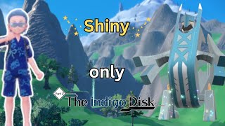 I beat Pokémon: The Indigo Disk with ONLY SHINY Pokémon!