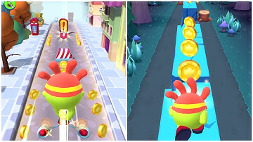 PLAY FUN GAME FOR KID OM NOM RUN PART 92 | Android IOS All Level