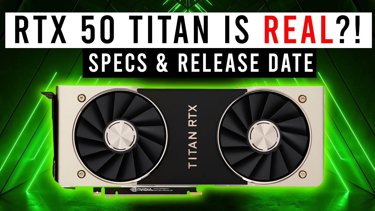 Rò rỉ thông số và ngày ra mắt RTX 5090 Ti và RTX Titan