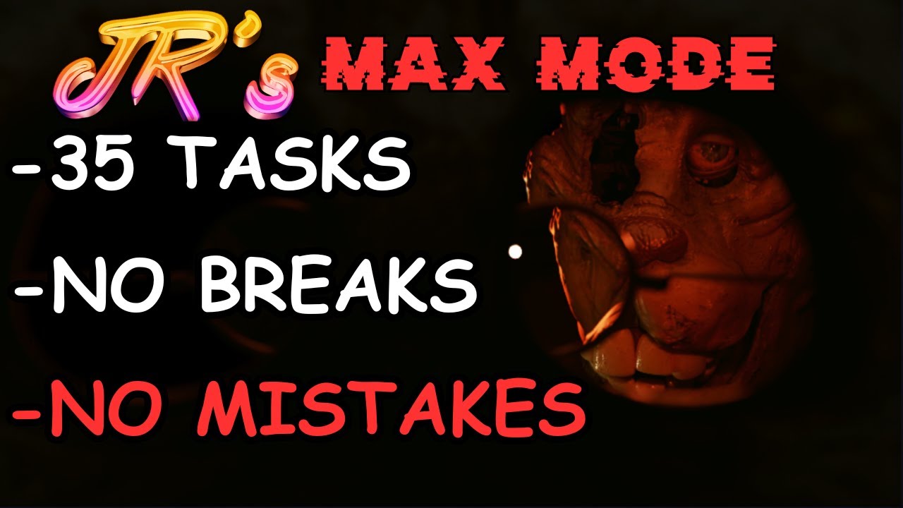 The NIGHTMARE that is JR's Max Mode...