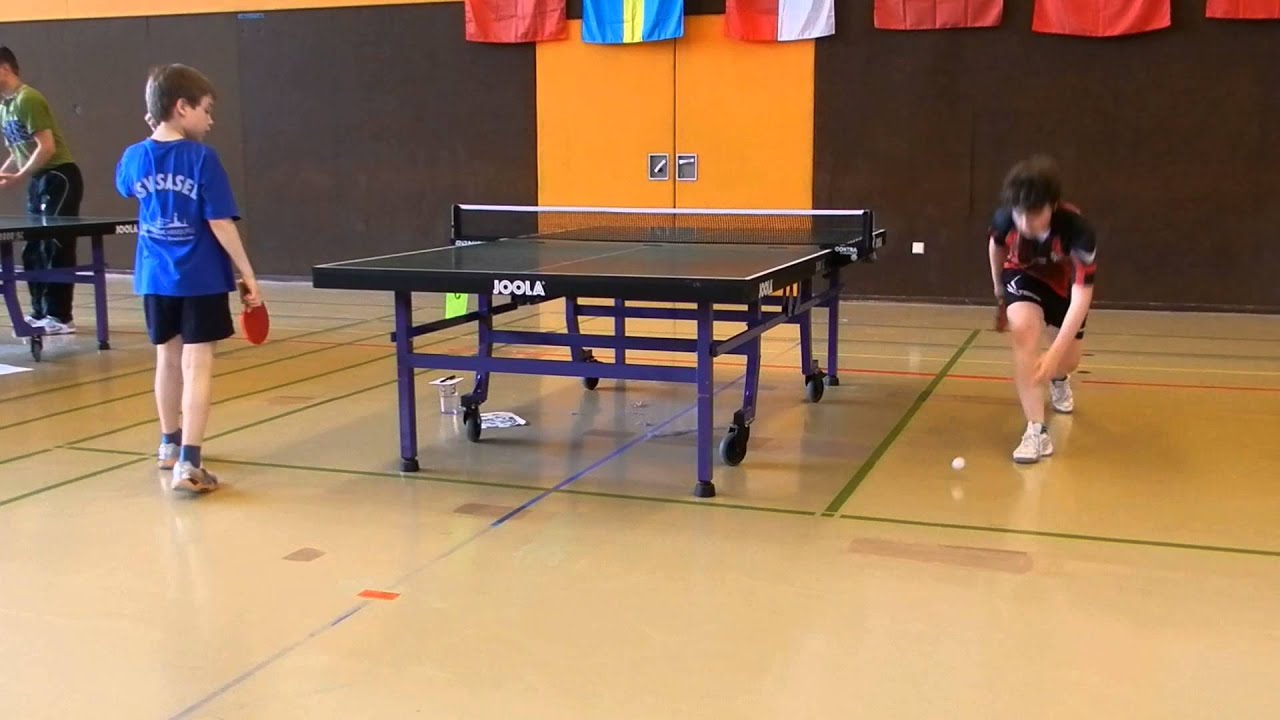 Jim Appel (TSV Sasel) - Dennis Tschunichin (Baunatal) 2-3 3. Satz - YouTube