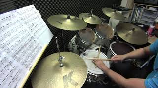 Video thumbnail of "傾倒  - 讚美之泉（簡短版） (詩歌系列 126)（Drum Cover by Modus Chan）"