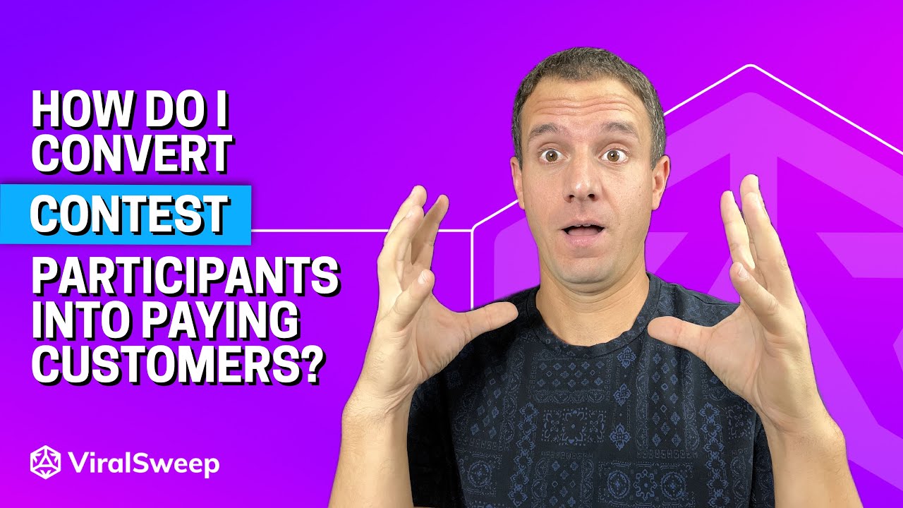 How do I Convert Contest Participants into Paying Customers? - YouTube