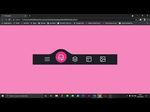 awesome css tab bar + code in description