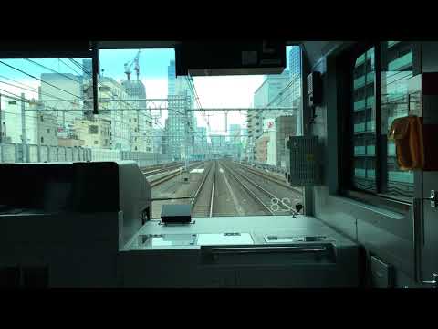 【前面展望HD】JR山手線外回り 上野駅～秋葉原駅 E235系 JR Yamanote Line Tokyo Japan