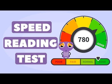 Speed Reading Test - 2 | How Fast Can You Read?