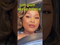 soft glam on dark skin #makeup #glam #beauty #blackgirlmagic