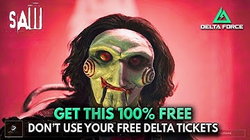 How to Unlock "SAW" Collab D-Wolf Skin Completely for FREE in Delta Force (Full Guide)