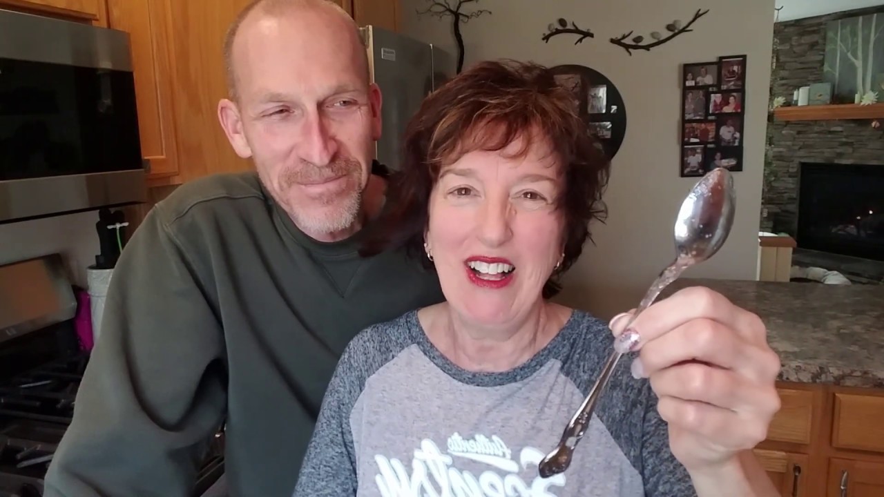 Spice Dawn: Sugar Scrub mixing.