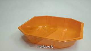 disposable packaging container,disposable plastic tray,Biodegradable container,China vendor,Good