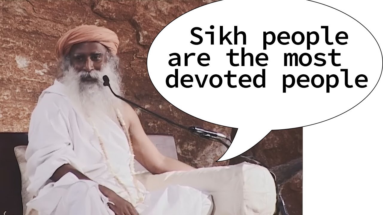 Sadhguru on sikh peoples devotion | THE DIVINE FORCE