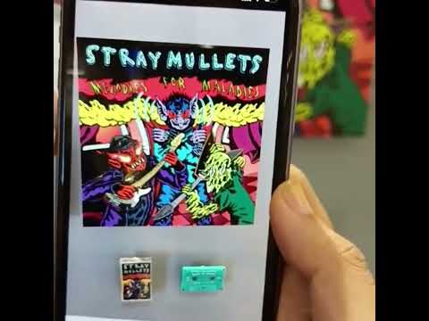 Cybermelt Augmented Reality Art Exhibit |  WebXR and AR
