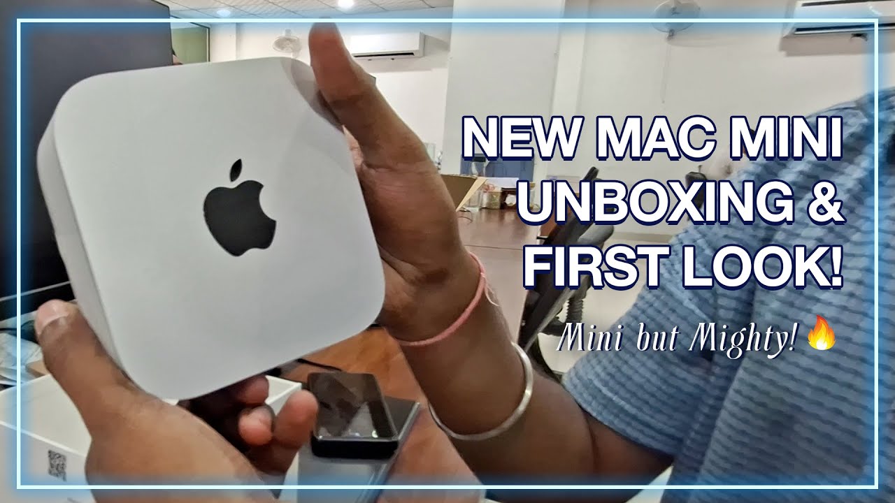 New Mac Mini Unboxing & First Look! - YouTube