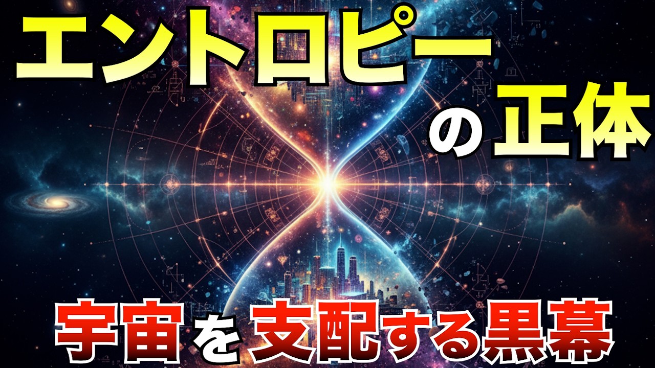【衝撃】エントロピーこそ宇宙の“本質”だった─時間・生命・情報すべてを支配する法則