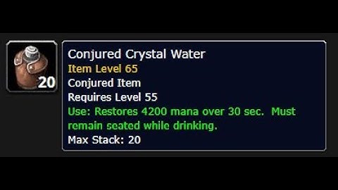 How to get RANK 7 WATER MAGE | Arcane Refreshment Quest - Classic Wow (Anniversary/ERA)