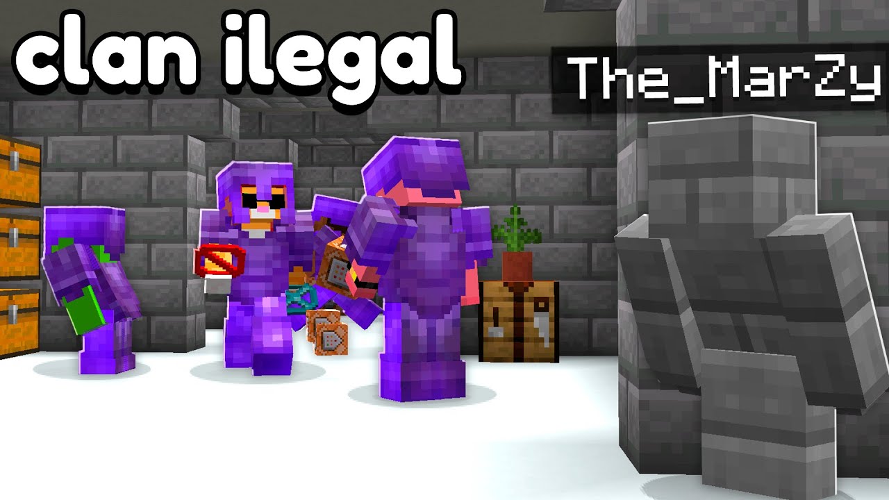 INVESTIGUÉ a un CLAN ILEGAL en mi SERVIDOR de MINECRAFT