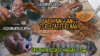 ROASTED GAME//TWO WILD BOAR TAILS//CHOICE OF MEAT//SALTY, CRISPY, DELICIOUS