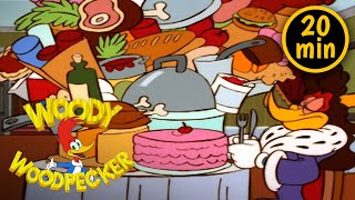 Royal Dinner | 3 Full Episodes | Woody Woodpecker