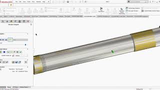 SOLIDWORKS CAM Simulation of Turning Process | Aiman Al-Allaq