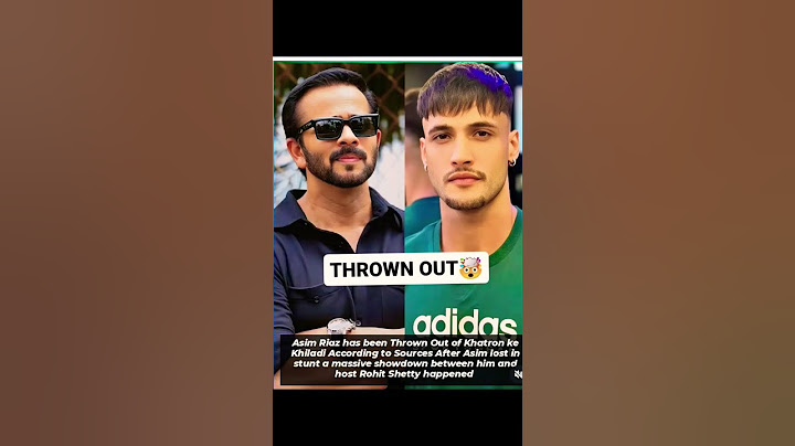 #asimriaz , Khatron Ke Khiladi Season 14, Asim Riaz out of KKK14 show, Misbehavior with Rohit Shetty