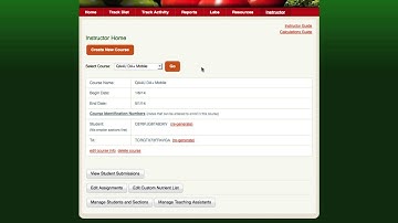 Diet Analysis Plus: Managing Students, Teaching Assistants, and Sections