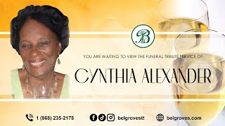 Cynthia Alexander Tribute Service
