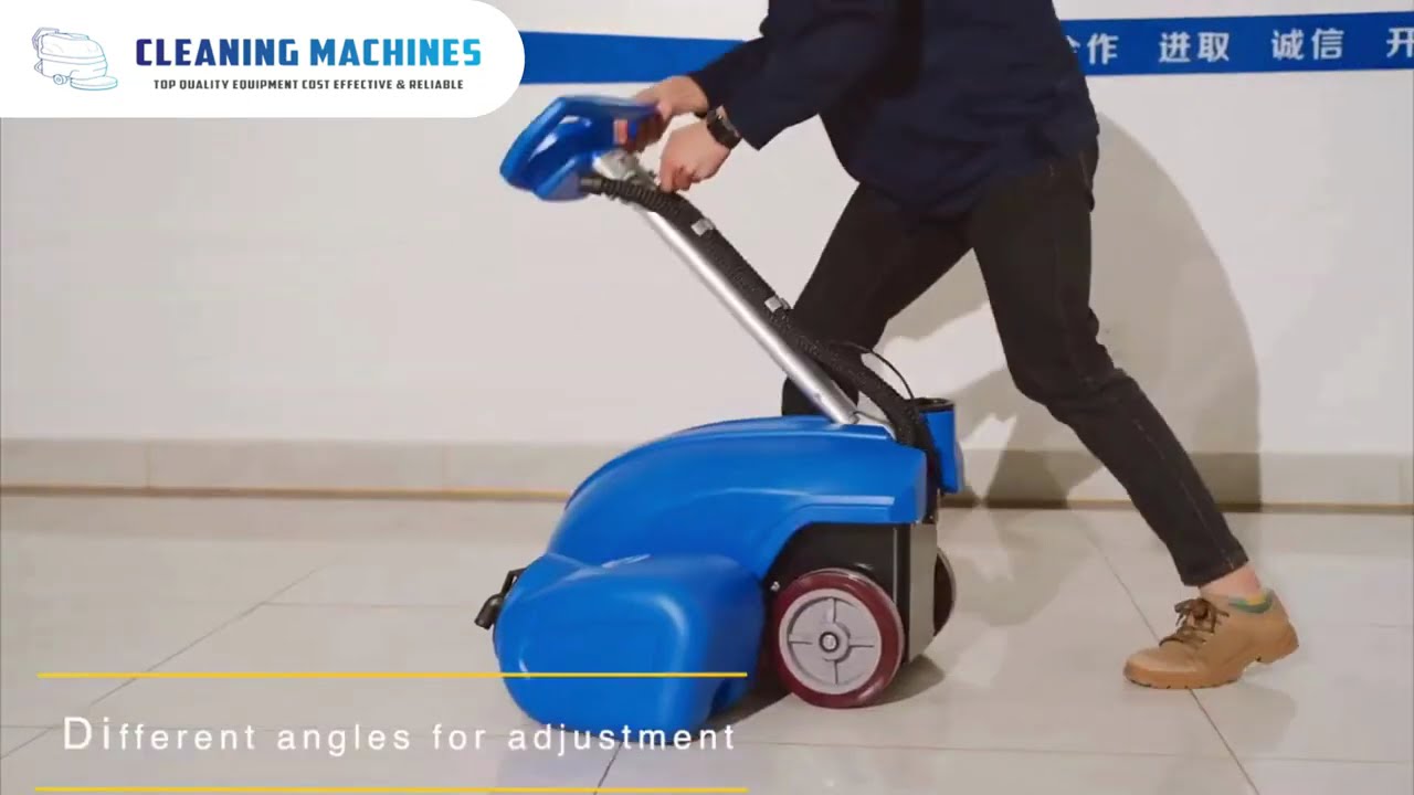 Best Folding Hand Push Floor Scrubber | Cleaning Machines