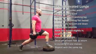 Celebrity Front Foot Elevated Lunge Wealth