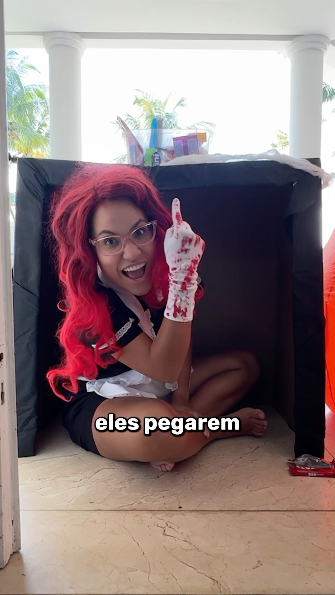 TROLLAGEM DE HALLOWEEN! #shorts