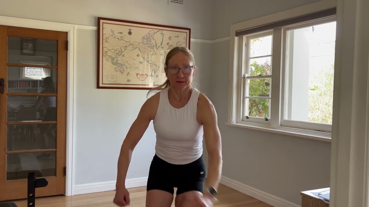 Forward Bounds (alternate legs) - Postnatal Return to Running Readiness Exercise