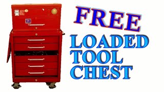 Free Tool Chest With Tools