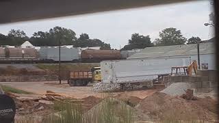 CSX C40-8W #7801 Pulls a Coil Train LHF!