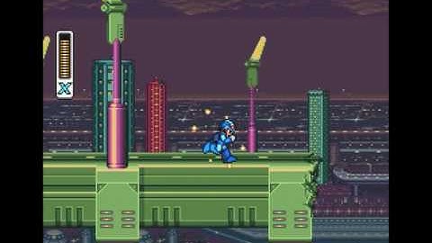 Lets Play Megaman X [Blind] part 1 Intro-Stage