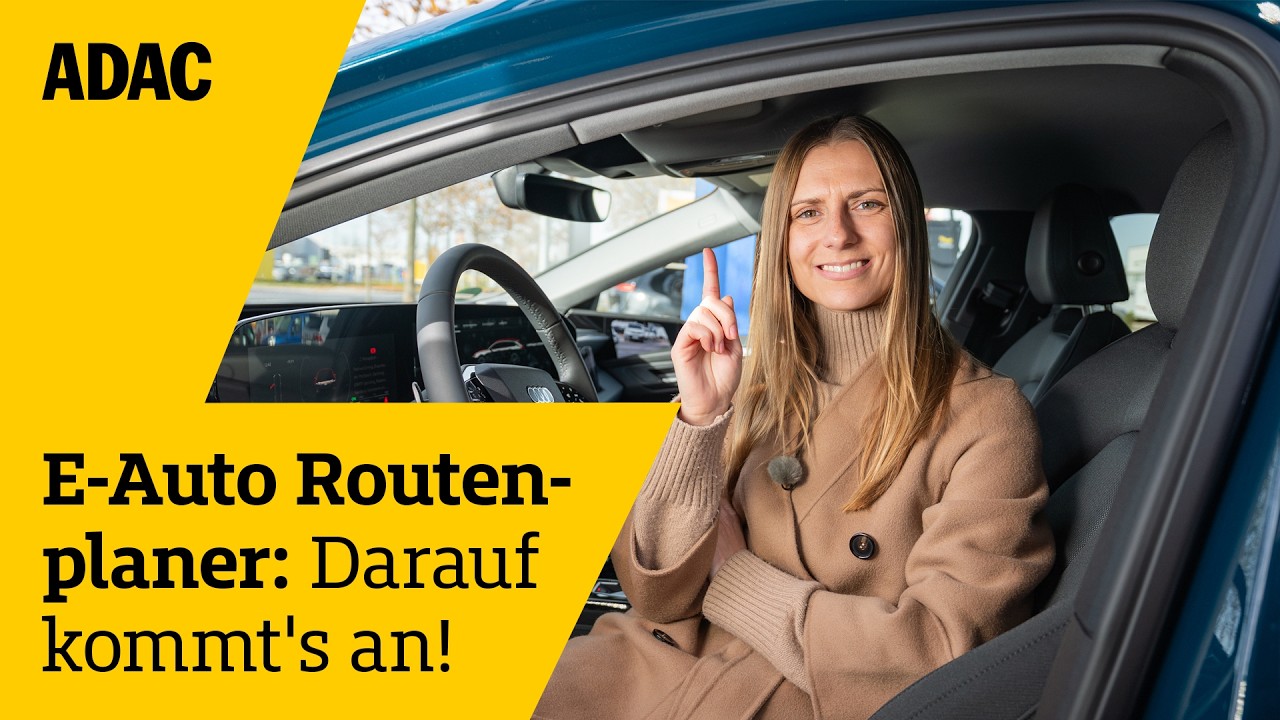 So geht E-Auto Routenplanung | Unter Strom – Einfach Elektromobilität | 110 | ADAC