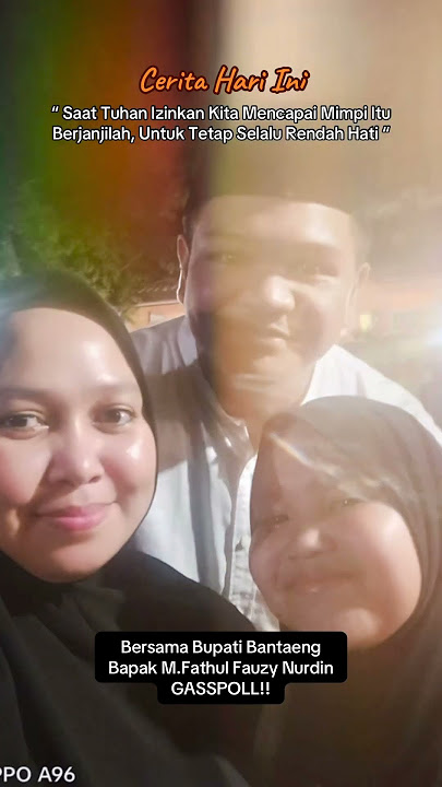 Bersama Bupati Bantaeng, Bapak M.Fathul Fauzy Nurdin GASSPOLL!!